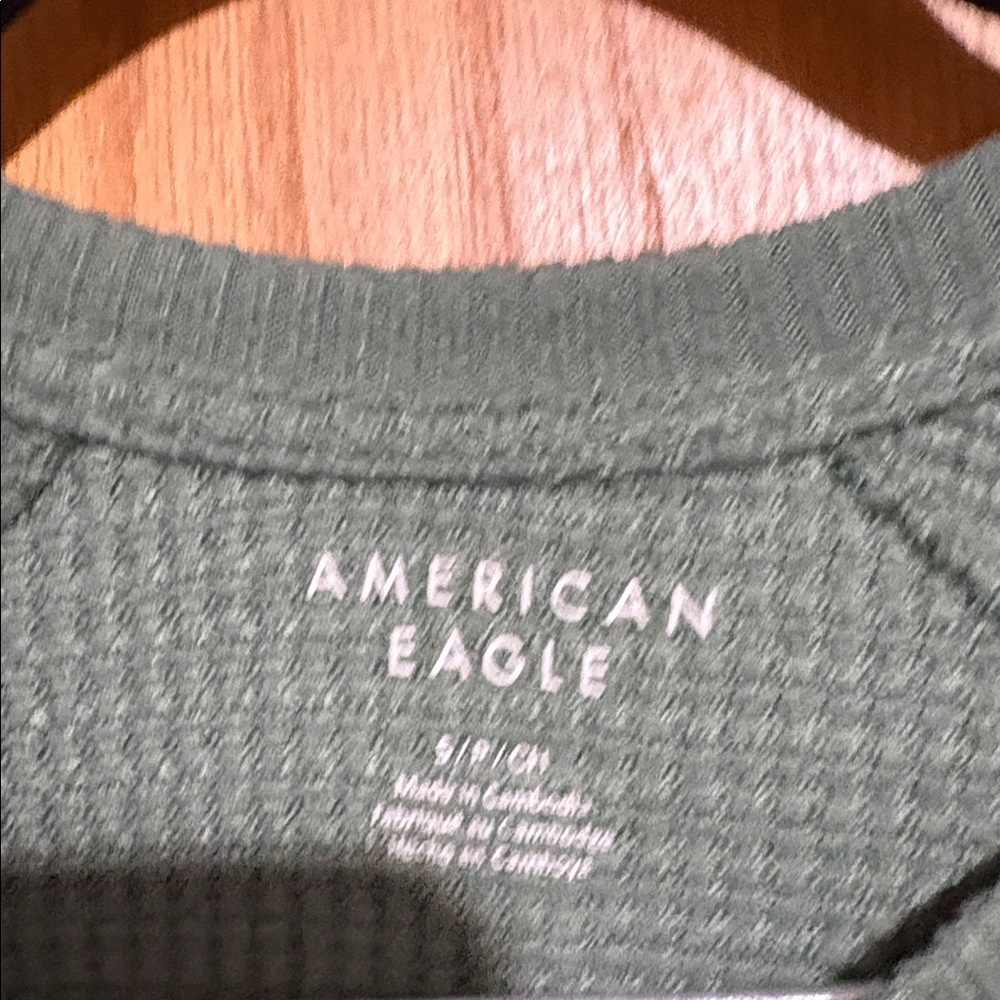 American Eagle waffle knit‎ top - Picture 3 of 7